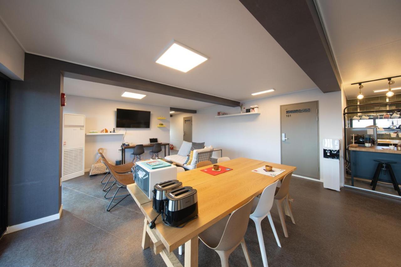 Sagye Travel Hotel ซอกวีโพ ภายนอก รูปภาพ